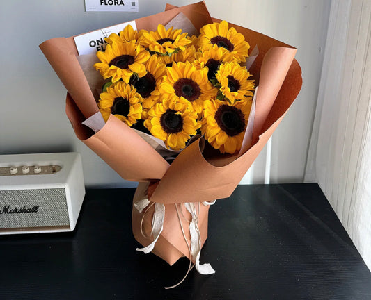 Sunflower with love